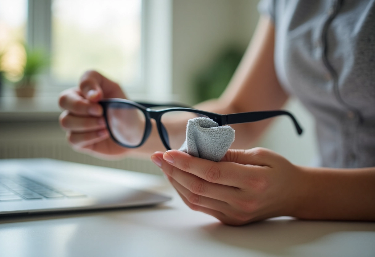 lunettes nettoyage